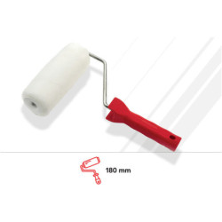 Rouleau de peinture jetable spécial sous-couche L'Outil Parfait - Polyester 12 mm - Avec monture