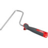 Monture clip pour rouleau de peinture 180 mm - L'Outil Parfait - Poignée creuse bi-matière perchable
