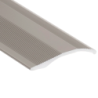 Seuil de porte multi niveaux en aluminium titane adhésif 40 mm x 2.7 m