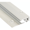 Seuil de porte percé aluminium dénivelé 7 à 23 mm longueur 2.70 mètres