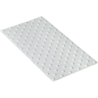 Dalle podotactile PU adhésive Accessdal Romus - 1400 x 400 mm - Gris clair RAL 7040