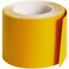 Bande adhésive 350 microns pour contremarche en PVC largeur 10 cm longueur 10 m jaune