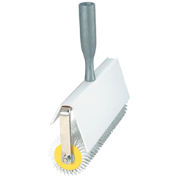 Rouleau débulleur avec cache éclaboussure épaisseur picot 11 mm longueur 50 cm sans manche