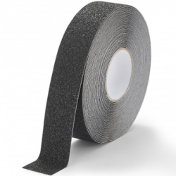 Bande antidérapante carborundum noir largeur 50 mm longueur 18.30 m