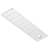 Lame de cutter 25 mm Hard Cutter épaisseur 0.7 mm 1.25% carbone (étui de 5 lames)