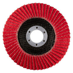 Disque à ébarber avec lamelles à débord de 10mm