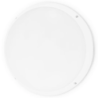 Hublot rond LED intégrée 17W intérieur ou extérieur finition blanc