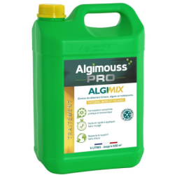 Traitement fongicide toitures murs et façades Algimix concentré à diluer