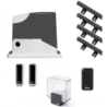 Motorisation NICE RETROKIT avec 4m de crémaillères et 1 télécommande pour portail 400 kg max