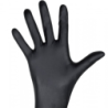 Gants jetables nitrile noir Black Mamba