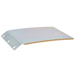 Patin acier avec liège pour ponceuse à bande 9403