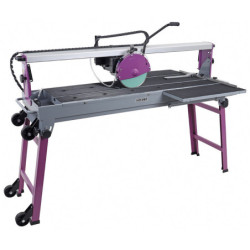 Scie sur table Sidamo Precicut 250 à eau pour carrelage de grande taille jusqu'à 1250mm