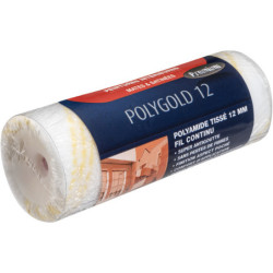Rouleau de peinture Polygold super antigoutte - Murs et plafonds - Polyamide 12 mm - 180 mm