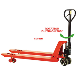 Transpalette manuel STOCKMAN 2500KG longueur de fourches 1150mm