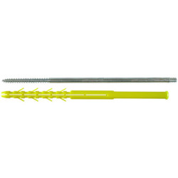 Patte à vis longue pour eau pluviale M7x200 mm boite de 25 piéces