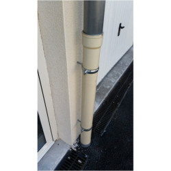 Patte à vis longue pour eau pluviale M7x200 mm boite de 25 piéces