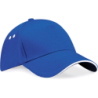 Casquette Ultimate à 5 panneaux sandwich Bright Royal / White