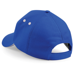 Casquette Ultimate à 5 panneaux sandwich Bright Royal / White