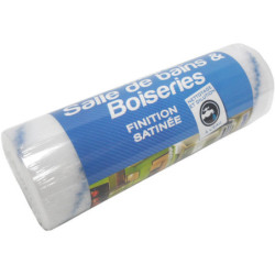 Rouleau de peinture pour boiserie cuisine et salle de bain - Polyamide texturé 7 mm - 180 mm