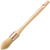 Pinceau brosse à rechampir fibres synthétiques Virole acier cuivré