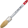 Pinceau brosse à rechampir fibres synthétiques Virole acier nickelé Manche verni