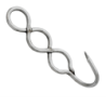 Allonge forte en inox diamètre 5 mm x 165 mm