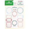 Étiquettes adhésives pour bocaux - Le Pratique - 8 formats colorés différents - 3 planches de 10