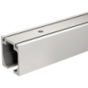 Rail en aluminium anodisé percé pour système Opentec FW75 Section 51.5 x 47.5 mm Longueur de 3 m