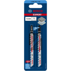 Lame de scie sauteuse Expert Bosch T141HM pour panneaux fibrociment Lot de 2