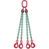 Elingue chaîne diamètre 8 mm 4 brins CMU 4.25T longueur 1.2 m