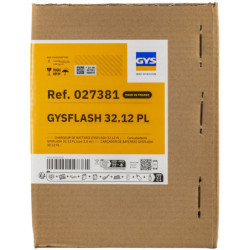 Chargeur de batterie Gysflash 32.12 PL (câble 2,5m) Gys