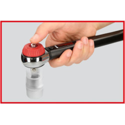 Clé dynamométrique 3/8 bouton poussoir 10-50Nm