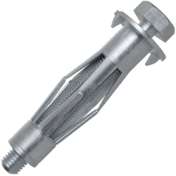 Cheville métallique pour corps creux HM-STH Fischer avec vis tête H 8x55mm Boîte de 10