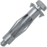 Cheville métallique pour corps creux HM-STH Fischer avec vis tête H 8x55mm Boîte de 10