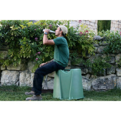 Conteneur ergonomique 120L renforcé en PE