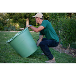 Conteneur ergonomique 120L renforcé en PE