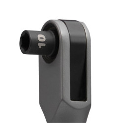 Clé à cliquet traversante M12 FPTR-0 Carton, sans batterie, ni chargeur