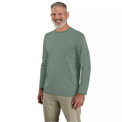 T-Shirt manche longue homme Force Sun Defender Vert
