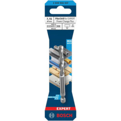 Foret de centrage Plus HSS-G Bosch bois et métal diamètre 7.15 mm longueur 85 mm