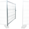 Portillon grillagé pour clôture grillagée 1.10 x 1.90 m
