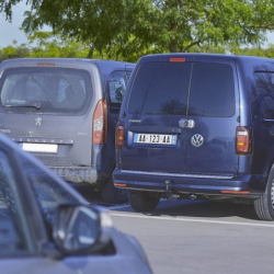 Antivol camionette tout type de porte - zamack fintion nickelé vis fournis