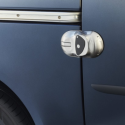 Antivol camionette tout type de porte - zamack fintion nickelé vis fournis