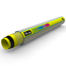 Tuyau d'arrosage NTS Yellow avec accessoires Fitt Ø15 mm longueur 20 mètres Jaune