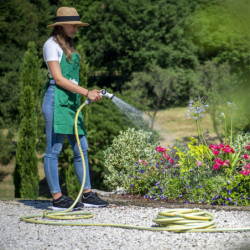 Tuyau d'arrosage NTS Yellow avec accessoires Fitt Ø15 mm longueur 20 mètres Jaune