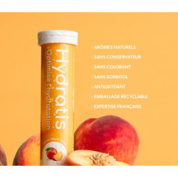 Pastilles électrolytes d'hydratation tube de 20