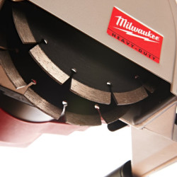 Rainureuse à double disques Ø 150 mm 2 disques fournis 1900 W en coffret MILWAUKEE