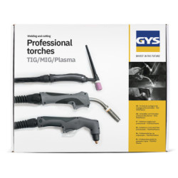Torche MIG GRIP GYS Aluminium 250A - 3 mètres refroidie AIR Ø du fil 1mm M6