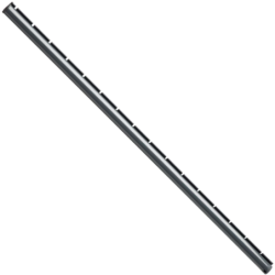 Poteau Axor à sceller pour RAL 7016 gris anthracite hauteur 2.50 m