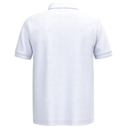 Polo homme K254 manches courtes 100% coton Blanc