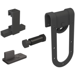 Système coulissant droit sur fer plat ROCDESIGN